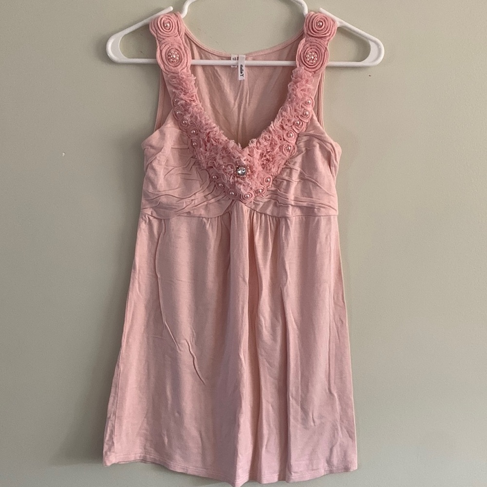 Studio Y Embellished Tank